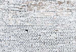 Φωτοταπετσαρία τοίχου πέτρα White Brick έτοιμων διαστάσεων 8-881 (3.68M x 2.54Υ)
