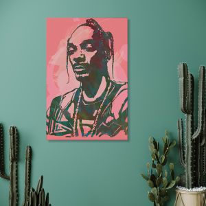 Πίνακας σε Καμβά Snoop Dogg KNV1708