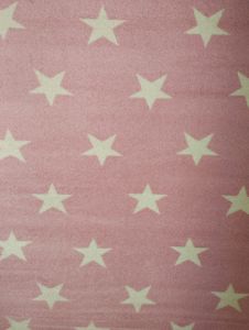 Παιδικό χαλί Lollipops 7426/A Pink Stars 080cm x 150cm