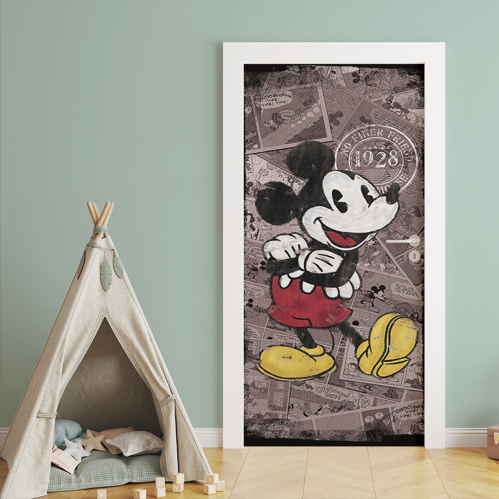 Παιδικό Αυτοκόλλητο Πόρτας Mickey Mouse DRK034