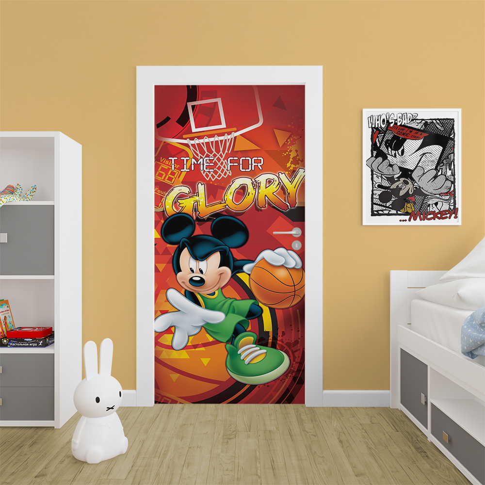 Παιδικό Αυτοκόλλητο Πόρτας Mickey Mouse DRK035