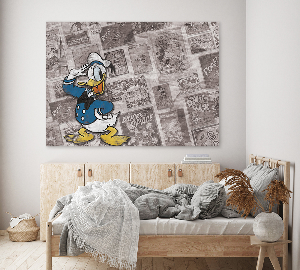 Παιδικός πίνακας σε καμβά Donald Duck KNV0585