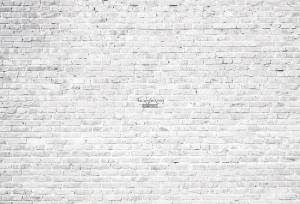Ταπετσαρία τοίχου επιθυμητών διαστάσεων λευκά τούβλα 07463Q
