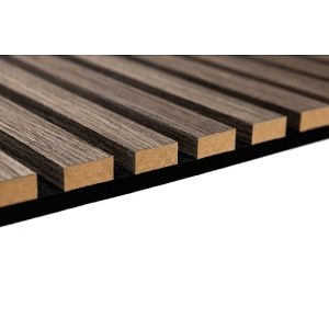 Acoustic Panel Wall Line Chocolate 782201