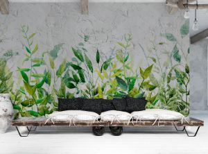 Φωτοταπετσαρία τοίχου επιθυμητών διαστάσεων Αναρριχώμενα φυτά 30126Q