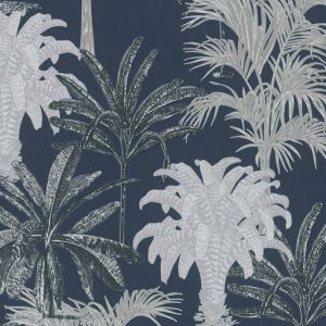 Ταπετσαρία Τοίχου Palm Tree Μπλε 379835  cm x 10.05 m