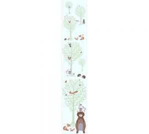 Παιδική Ταπετσαρία Τοίχου Ζώα του δάσους 381342 0,53cm x 10m