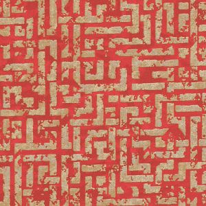 Ταπετσαρία Τοιχου Labyrinth Κόκκινο 386954 0.53cm x 10.05m