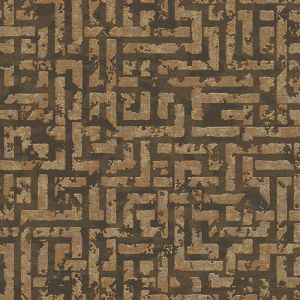 Ταπετσαρία Τοιχου Labyrinth Καφέ 386955 0.53cm x 10.05m