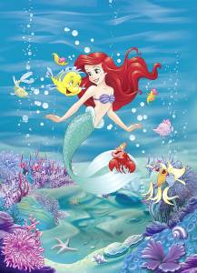 Φωτοταπετσαρία Disney Ariel Singing 4-4020