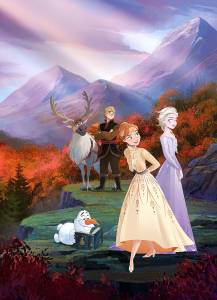 Φωτοταπετσαρία Disney Frozen spring is coming 4-4105