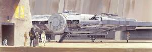 Φωτοταπετσαρία Star Wars Millenium Falcon 4-4112