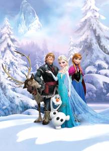 Φωτοταπετσαρία Disney Frozen Winter Land 4-498
