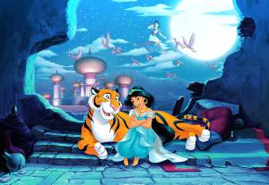 Φωτοταπετσαρία Disney Waiting for Aladdin 8-4115