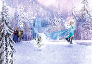 Φωτοταπετσαρία Disney Frozen Forest 8-499