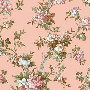 Ταπετσαρία Τοίχου Floral Ροζ 84001 0.53cm x 10.05m