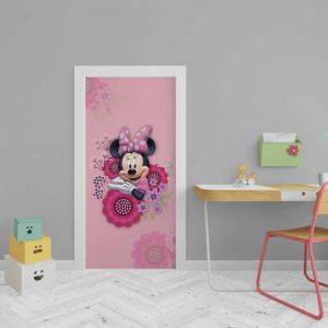 Παιδικό Αυτοκόλλητο Πόρτας Minnie Mouse DRK014