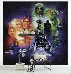 Φωτοταπετσαρία Star Wars Classic Poster Collage DX5-044