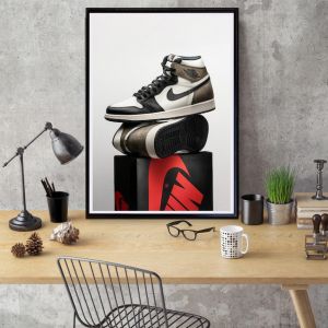 Πόστερ & Κάδρο Black Sneakers KD0525