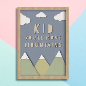 Παιδικός πίνακας Βουνά KD126
