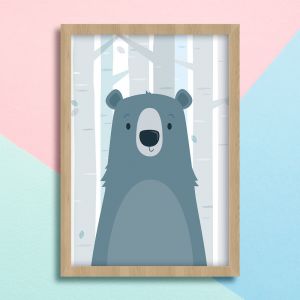 Παιδικός πίνακας Αρκούδος KD68