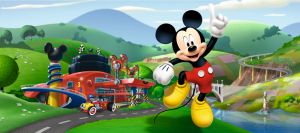 Παιδικό Κάδρο Mickey Mouse KDP142 30x60cm