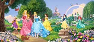 Παιδικό Κάδρο Disney Princesses KDP147 30x60cm