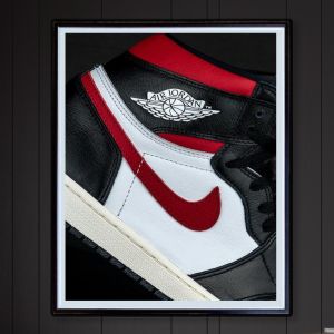 Πόστερ & Κάδρο Red & Black Sneakers KDS004C