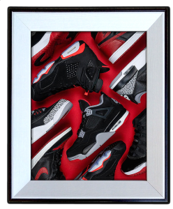 Σετ Ξύλινων Κάδρων Jordan Sneakers KDS012 30cm x 40cn