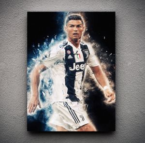 Πίνακας σε καμβά Ronaldo Fire and Ice KNV1588