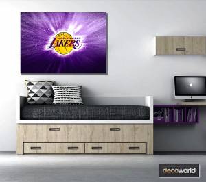 Πίνακας σε καμβά NBA Lakers KNV702