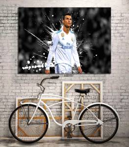Πίνακας σε καμβά Cristiano Ronaldo KNV917