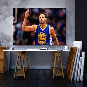 Πίνακας σε καμβά NBA Steph Curry KNV920