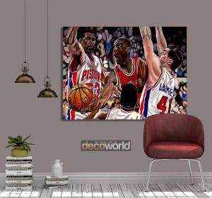 Πίνακας σε καμβά NBA Jordan KNV999