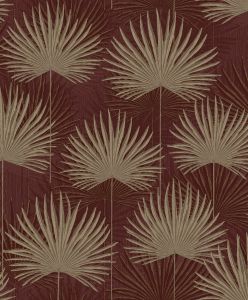 Ταπετσαρία Τοίχου Palm Leaf Κόκκινη L93310 53 cm x 10.05 m