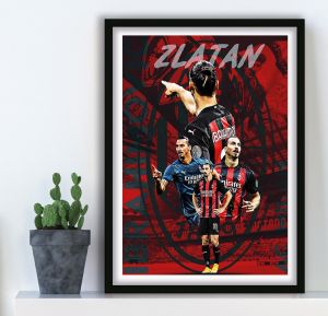 Πόστερ & Κάδρο Zlatan Ibrahimovic SC028