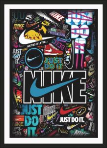 Σετ Πόστερ & Κάδρων Just Do It Nike SNK001