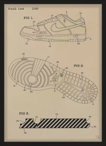 Σετ Ξύλινων Κάδρων Sneaker Models 21X30cm SNK54