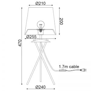 Επιτραπέζιο φωτιστικό ML307211TW
