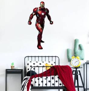 Παιδικά Αυτοκόλλητα Τοίχου - Iron Man - Superheroes - Stick862