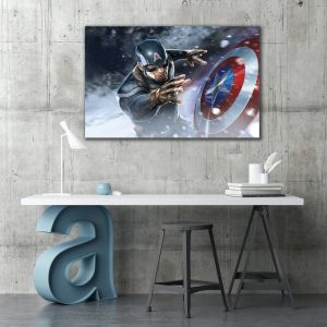 Πίνακας σε καμβά Captain America KNV0488