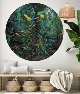 Giant Rould Wall Sticker Tropical Design stick881