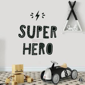 Παιδικό Αυτοκόλλητο Super Hero Stick801