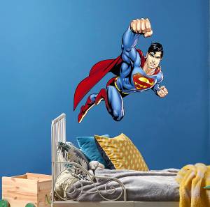 Παιδικά Αυτοκόλλητα Τοίχου - Superman - Superheroes - Stick868