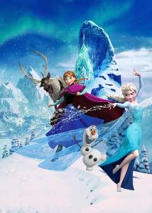 Φωτοταπετσαρία Disney Frozen Elsas Magic DX4-014