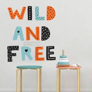 Παιδικά Αυτοκόλλητα Wild and Free Stick808