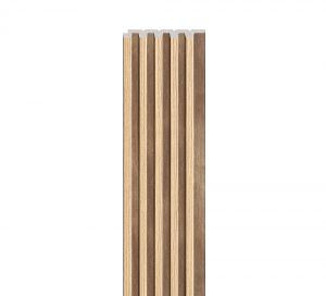 Wooden slat wall panel S - Line  Natural 101929