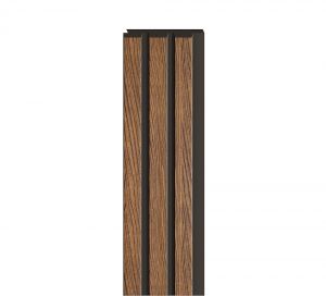 Wooden slat wall panel M - Line Mocca 101932