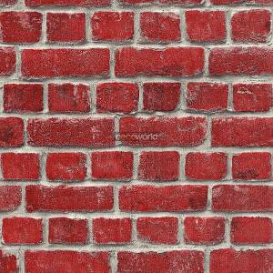 Ταπετσαρία τοίχου τούβλο κόκκινο 213614